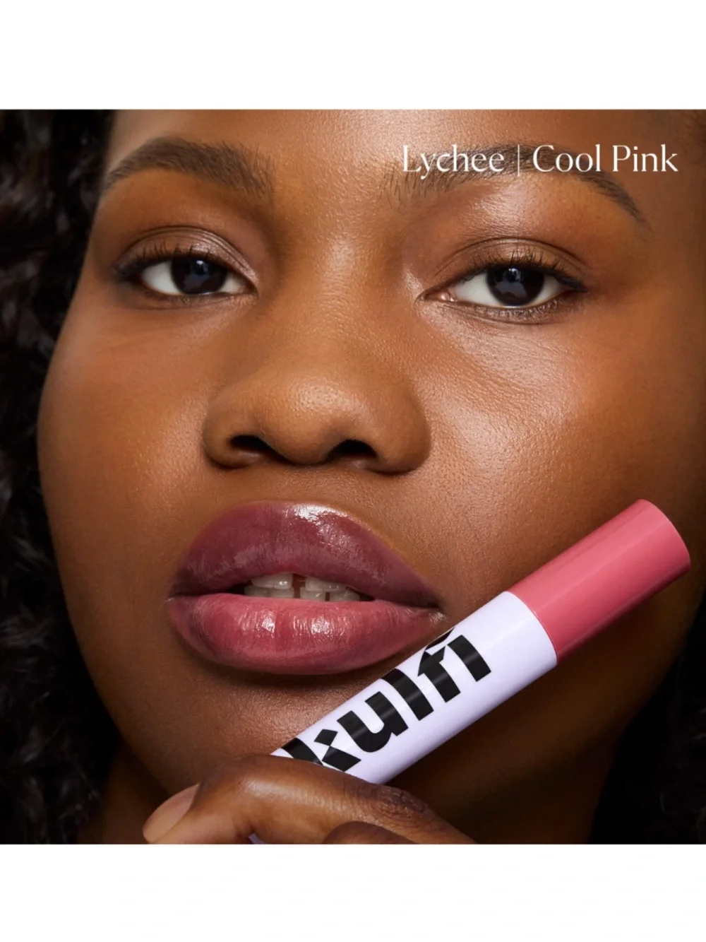 Kulfi Lassi Lips Staining Lipgloss Lipstick in Lychee BNIB